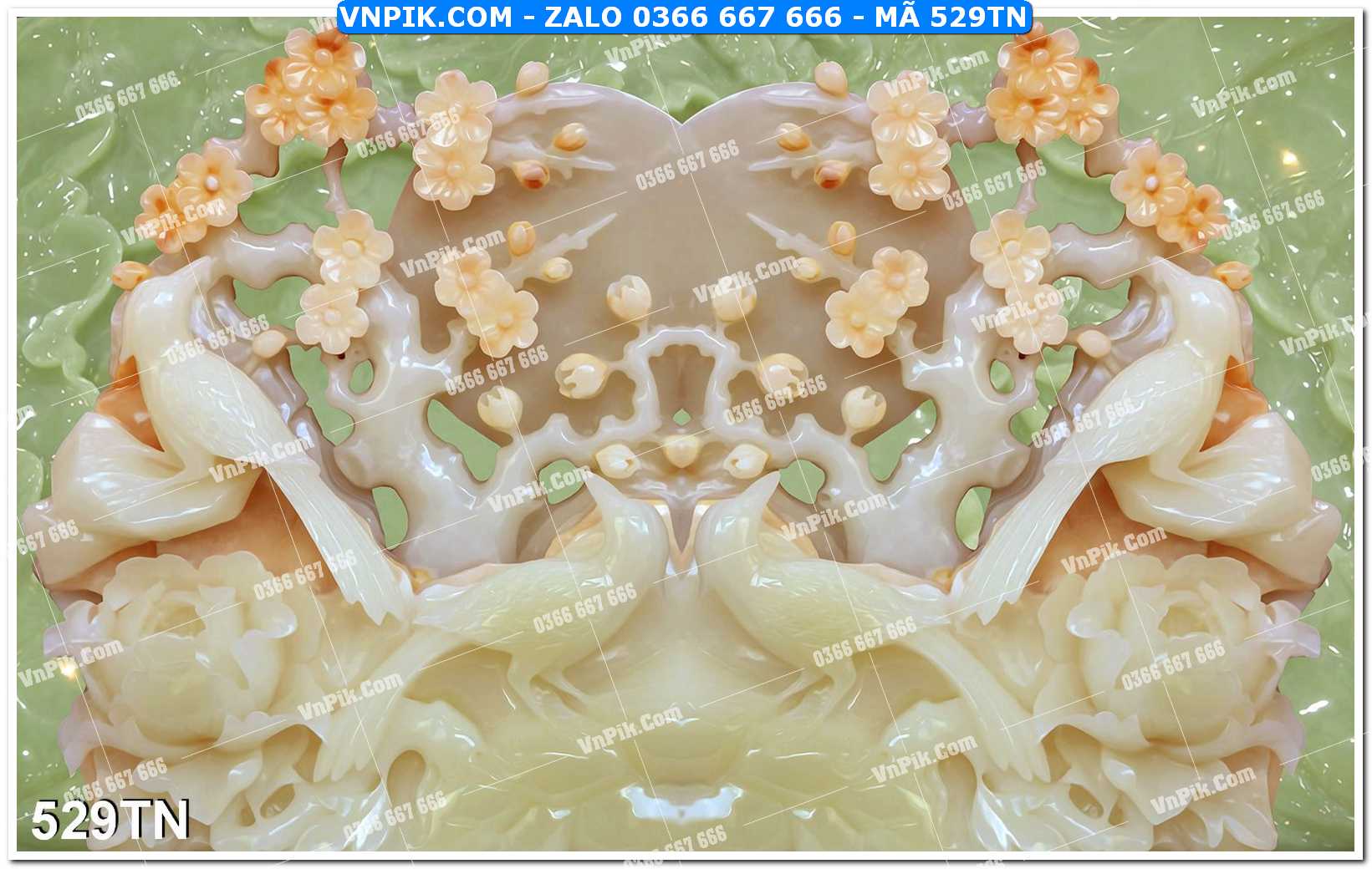 File PSD Vector Tranh giả ngọc phong thủy – Điêu khắc gỗ – Mã file 529TN
