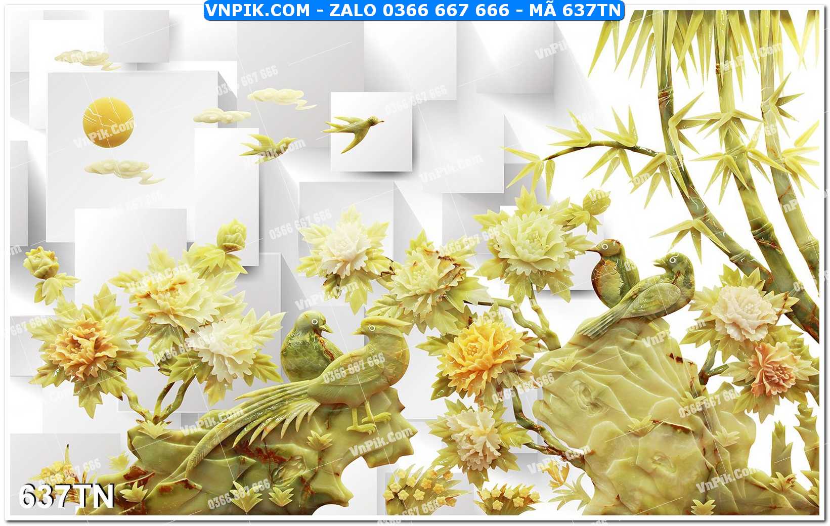 File PSD Vector Tranh giả ngọc phong thủy – Điêu khắc gỗ – Mã file 637TN