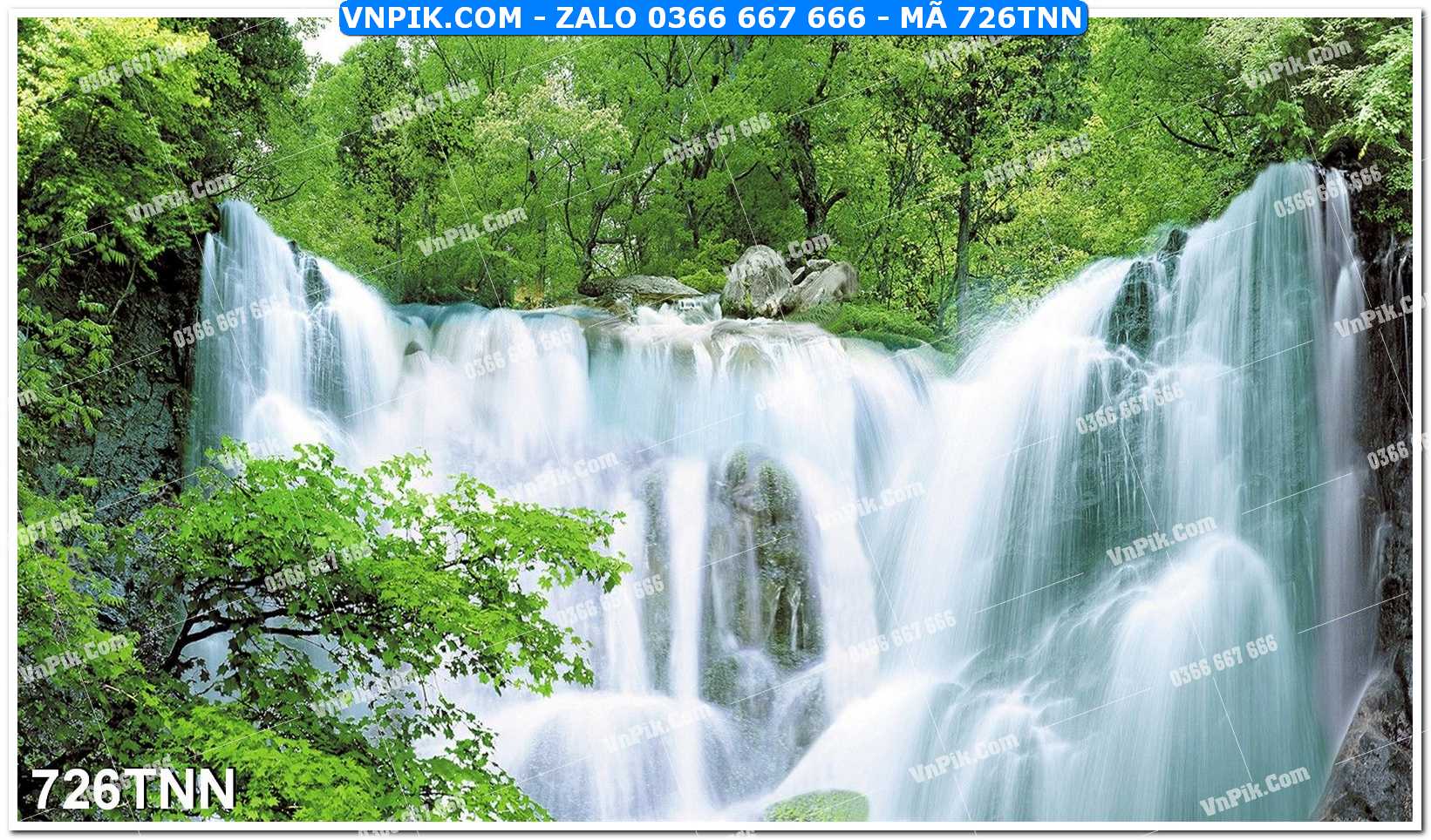 Tranh phong cảnh thiên nhiên mã file 726TNN
