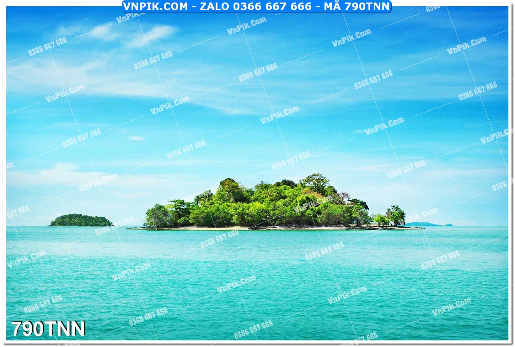 Tranh phong cảnh thiên nhiên mã file 790TNN
