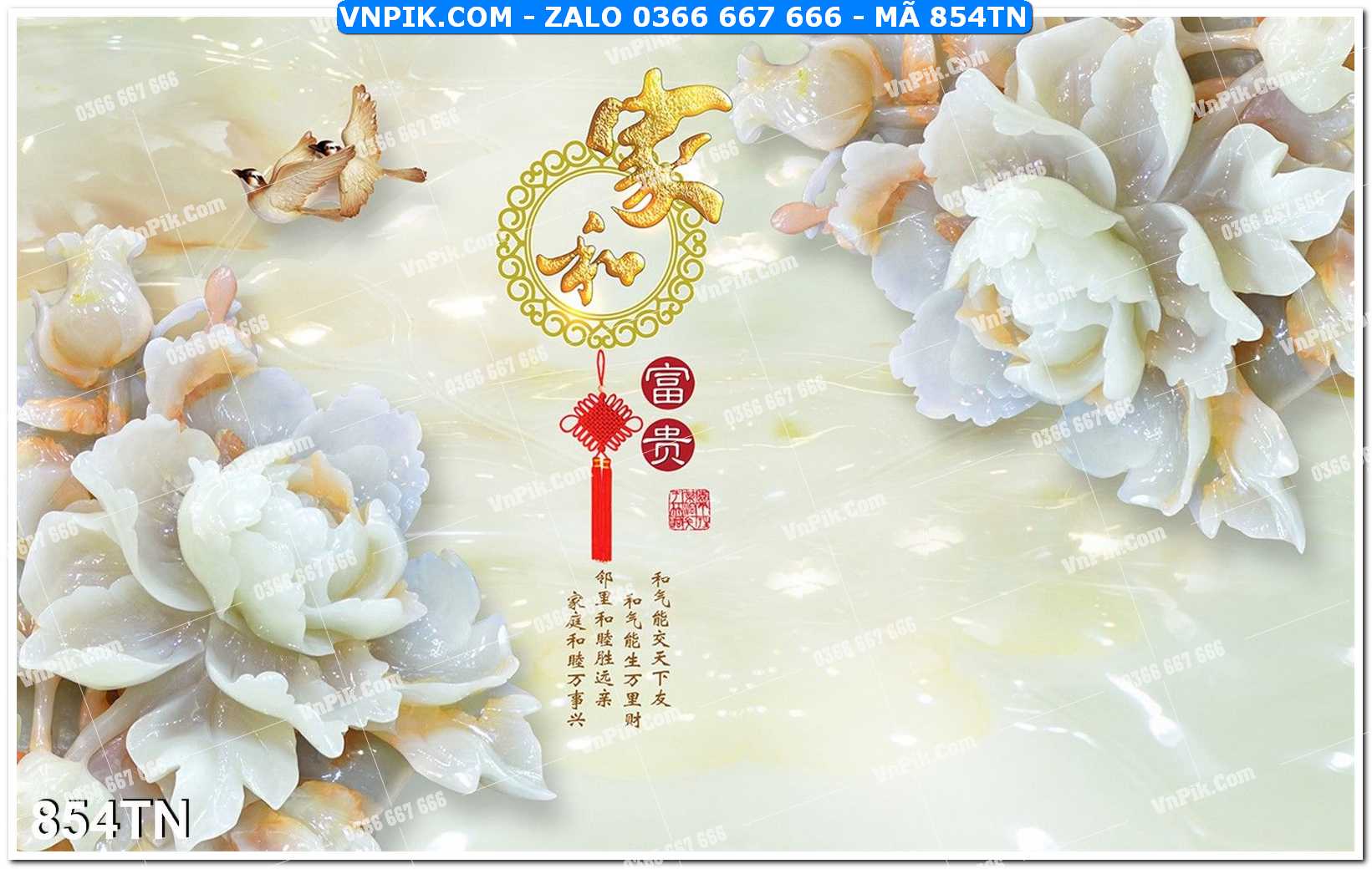 File PSD Vector Tranh giả ngọc phong thủy – Điêu khắc gỗ – Mã file 854TN