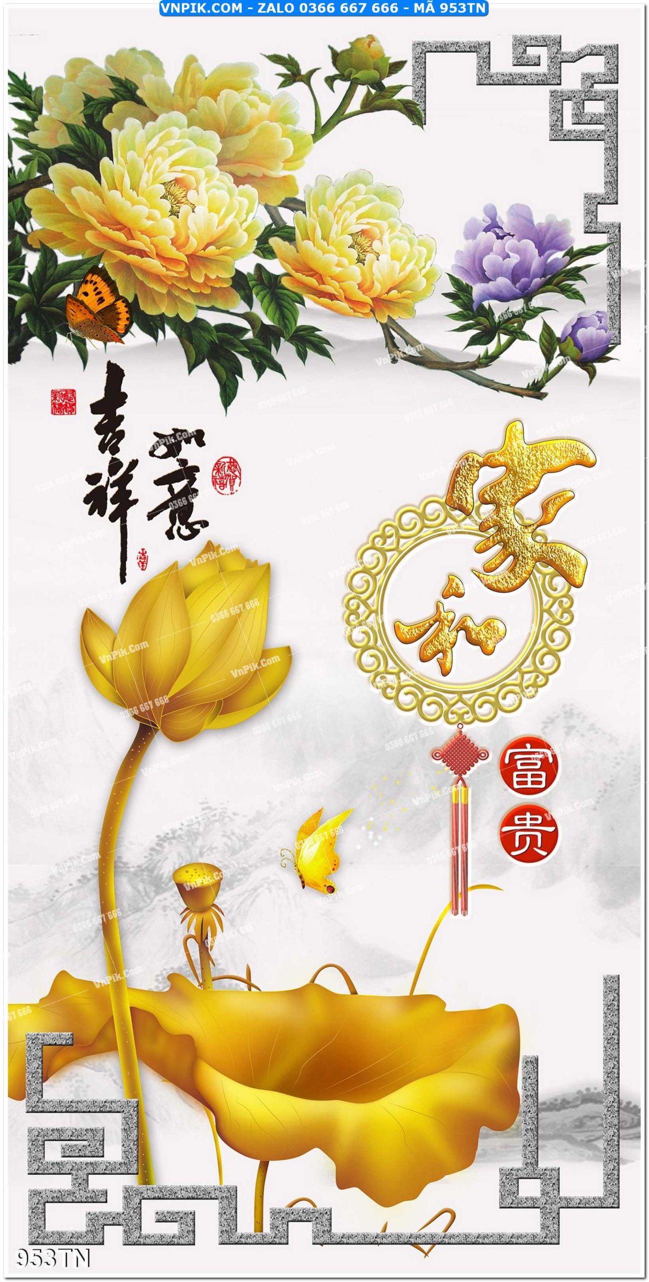 File PSD Vector Tranh giả ngọc phong thủy – Điêu khắc gỗ – Mã file 953TN