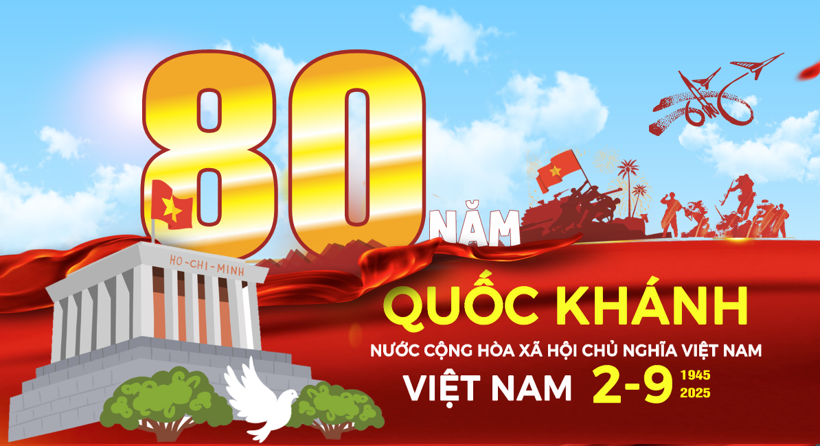 Pano mừng kỷ niệm 80 năm ngày 2.9 2025 file corel