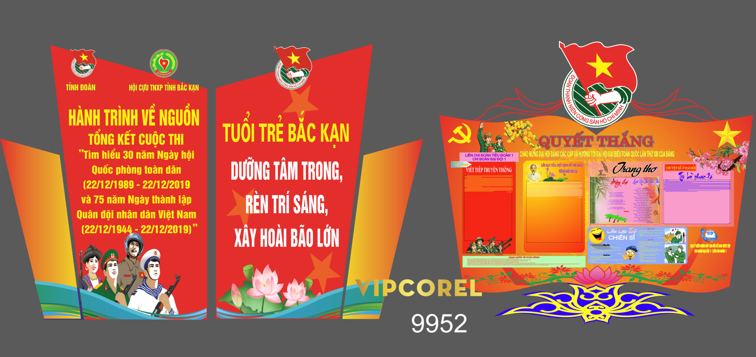Trang trí phòng hội nghị kỷ niệm ngày thành lập Đoàn