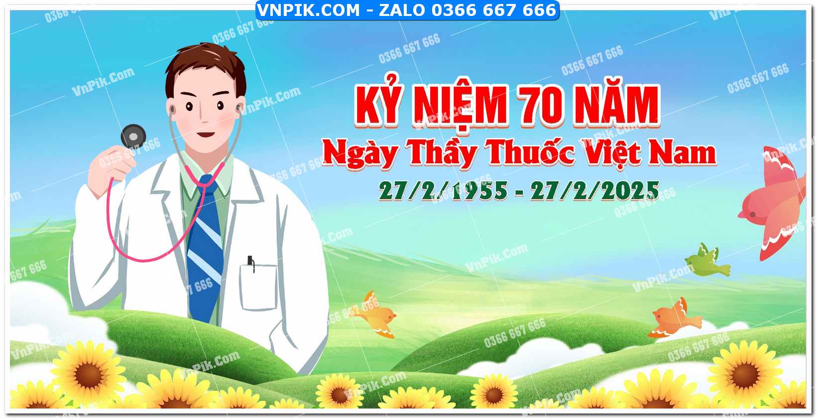 Mẫu phông nền chúc mừng ngày thầy thuốc việt nam (10)