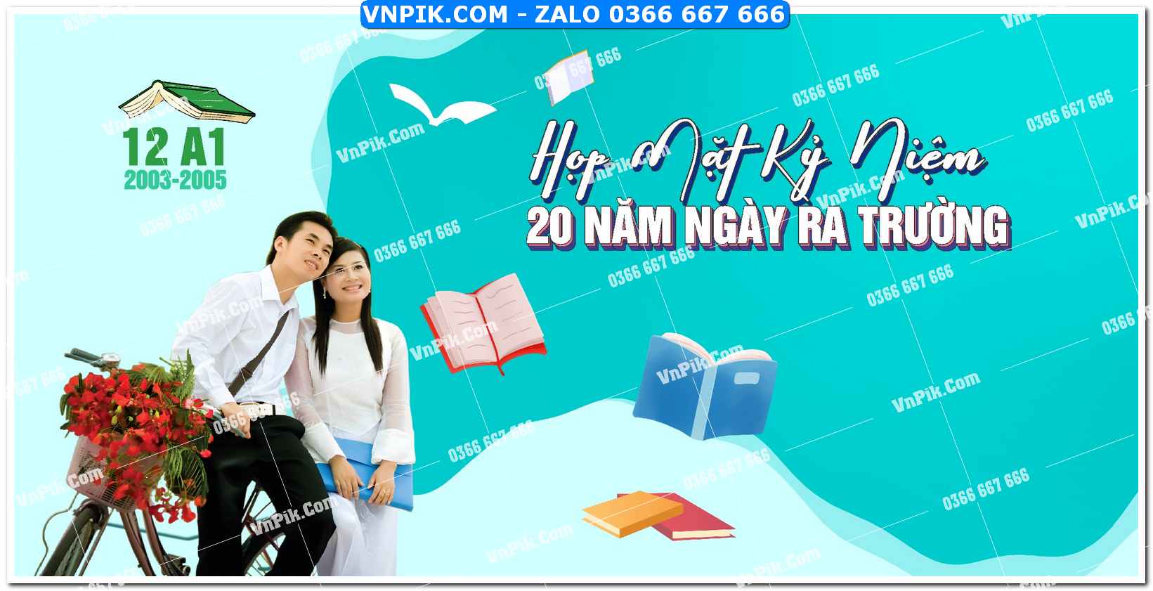 Mẫu phông nền họp lớp kỷ yếu file corel vector (3)