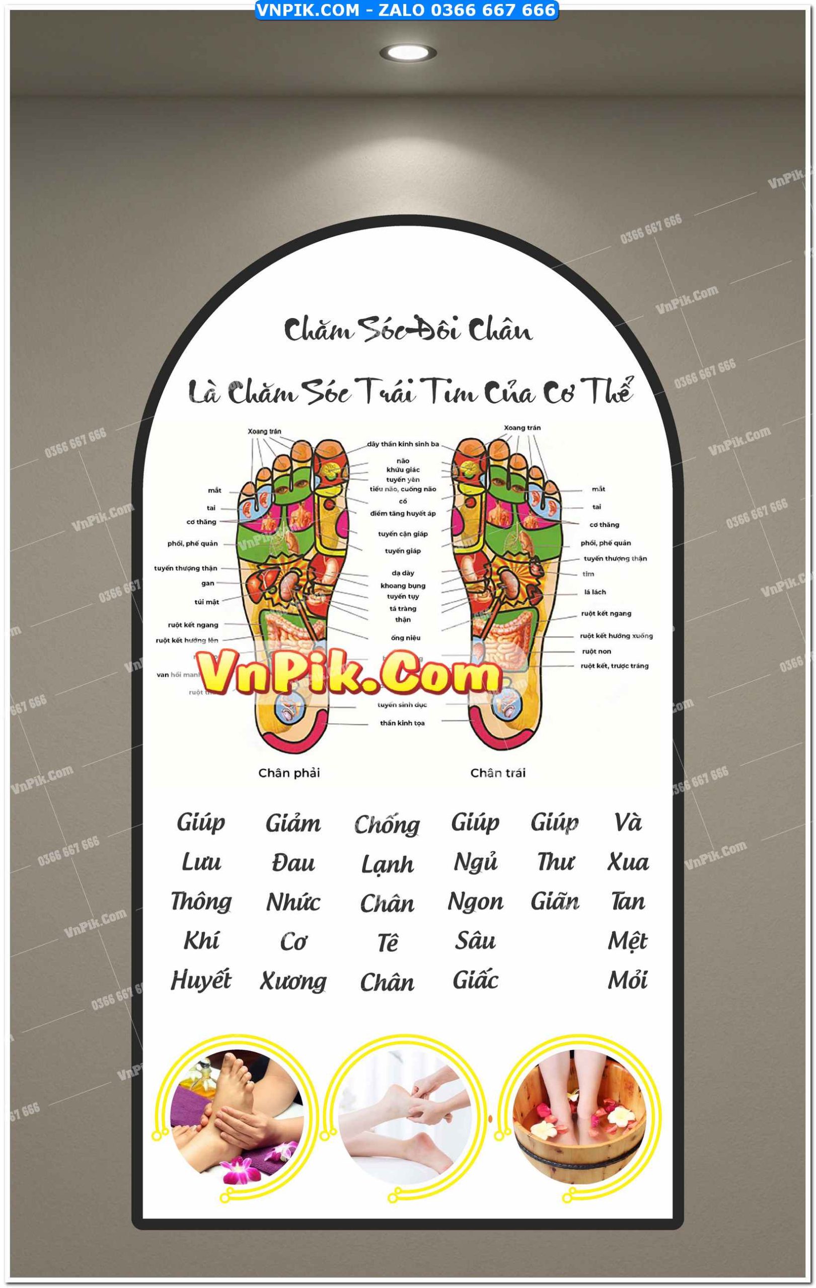 Mẫu tranh dán tường cho phòng spa 4
