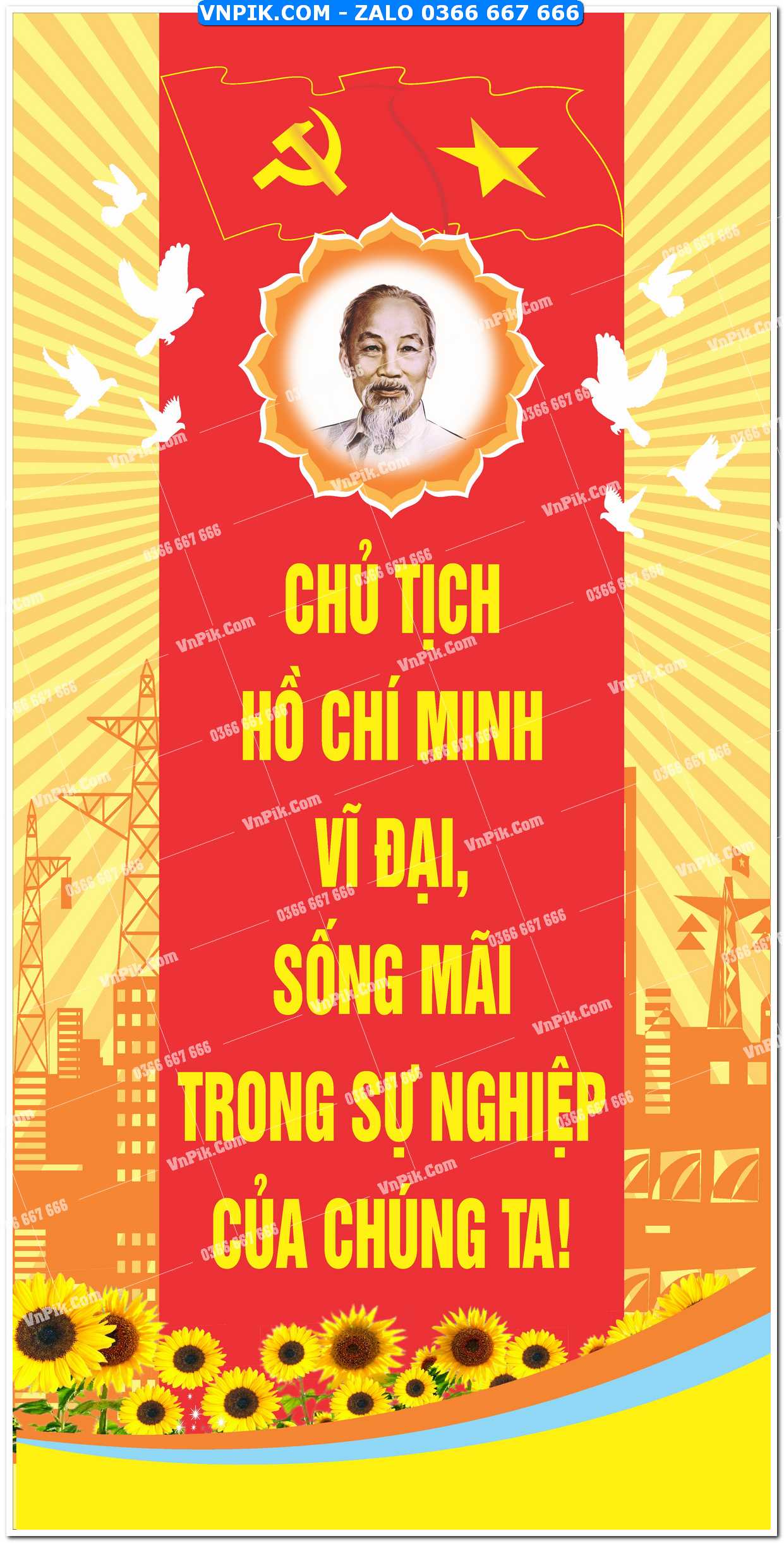 Pano chào mừng đại hội đảng file corel cdr (14)