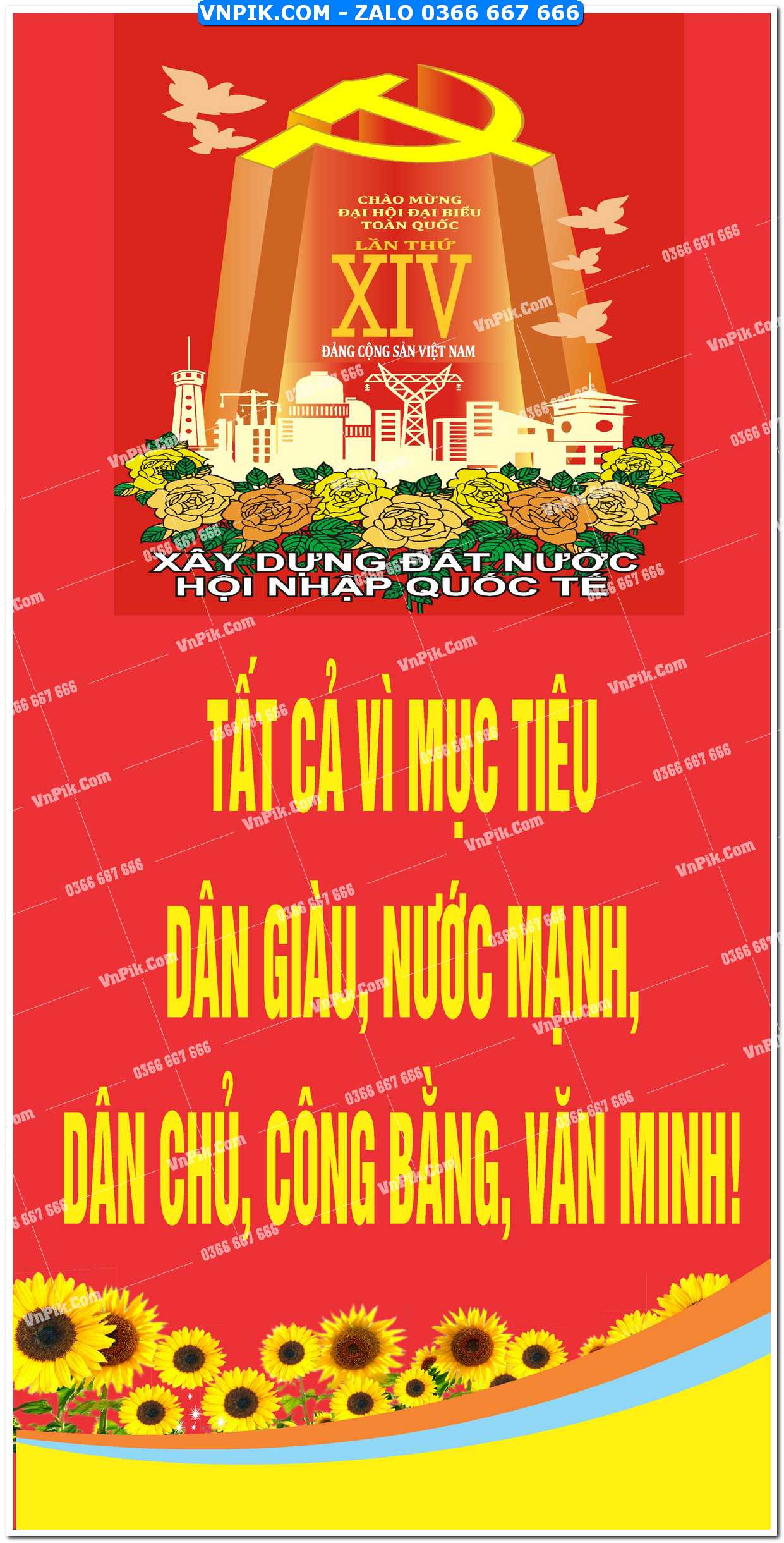 Pano chào mừng đại hội đảng file corel cdr (17)