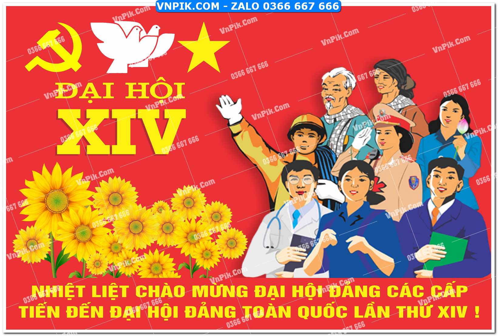 Pano chào mừng đại hội đảng file corel cdr (19)