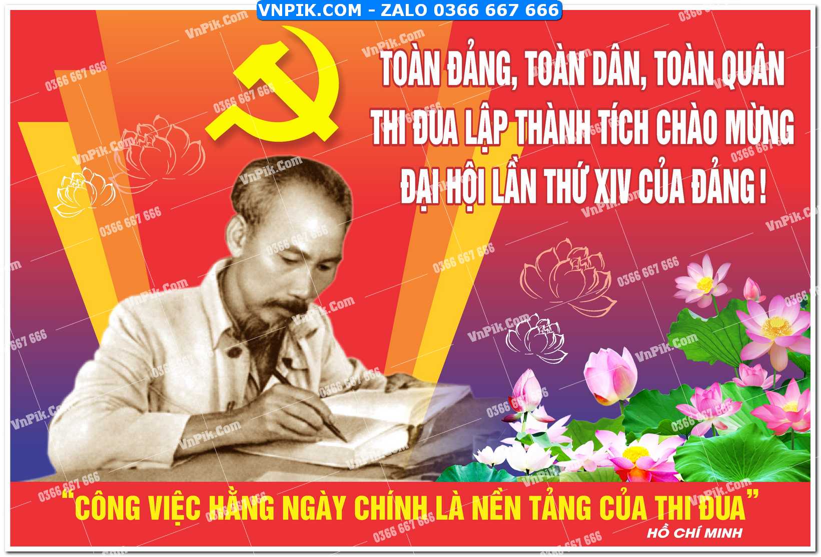 Pano chào mừng đại hội đảng file corel cdr (25)