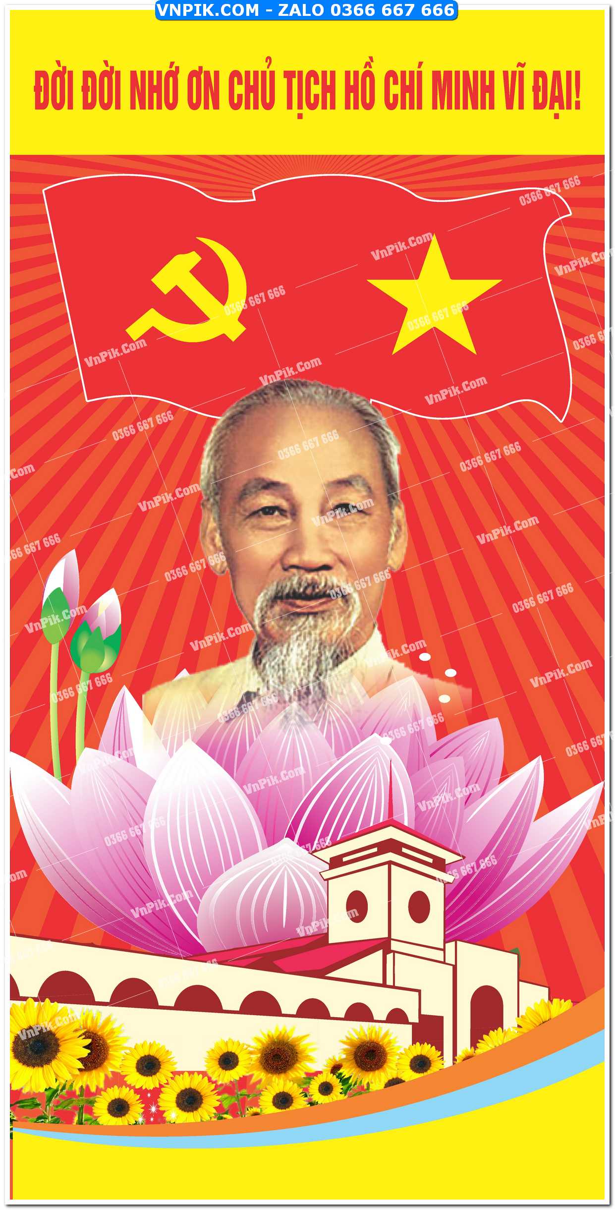 Pano chào mừng đại hội đảng file corel cdr (9)