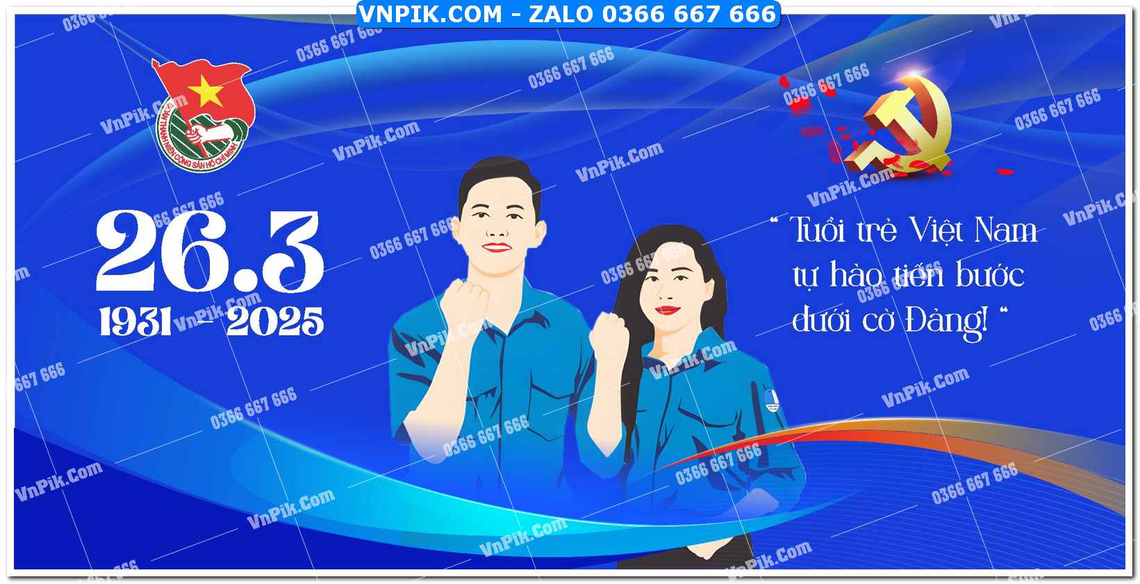 Phông nền ngày thành lập đoàn thanh niên cộng sản hồ chí minh (11)