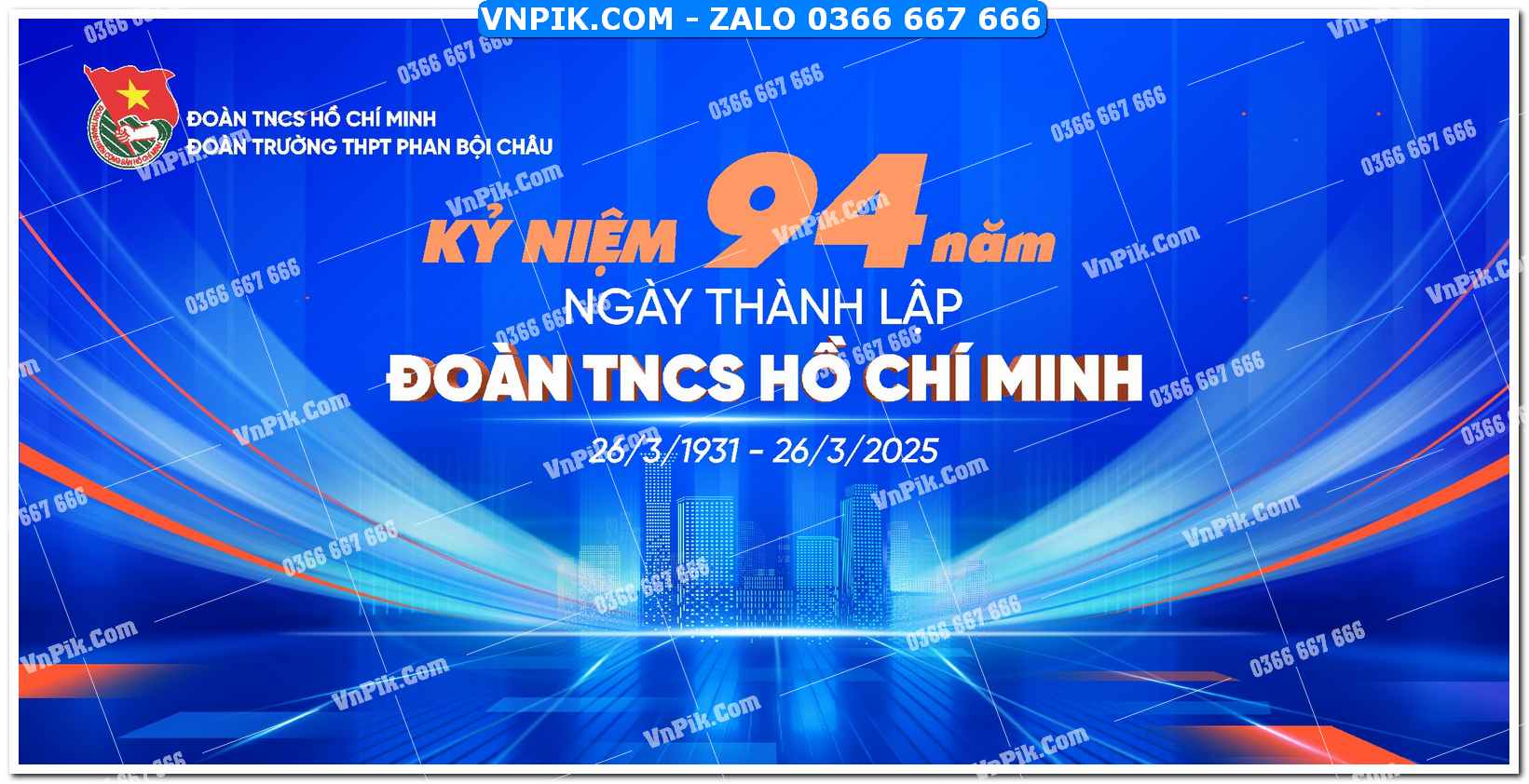 Phông nền ngày thành lập đoàn thanh niên cộng sản hồ chí minh (6)
