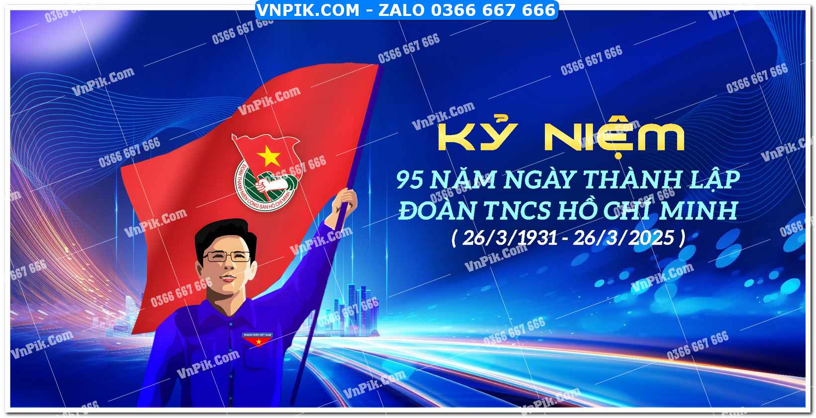 Phông nền ngày thành lập đoàn thanh niên cộng sản hồ chí minh (9)