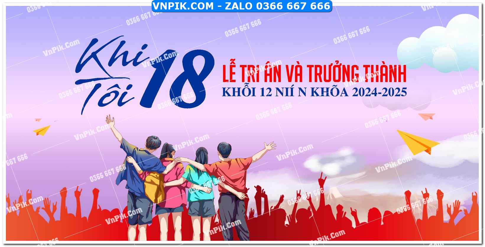 Phông nền tổng kết năm học – tri ân và trưởng thành – lễ tốt nghiệp (1)