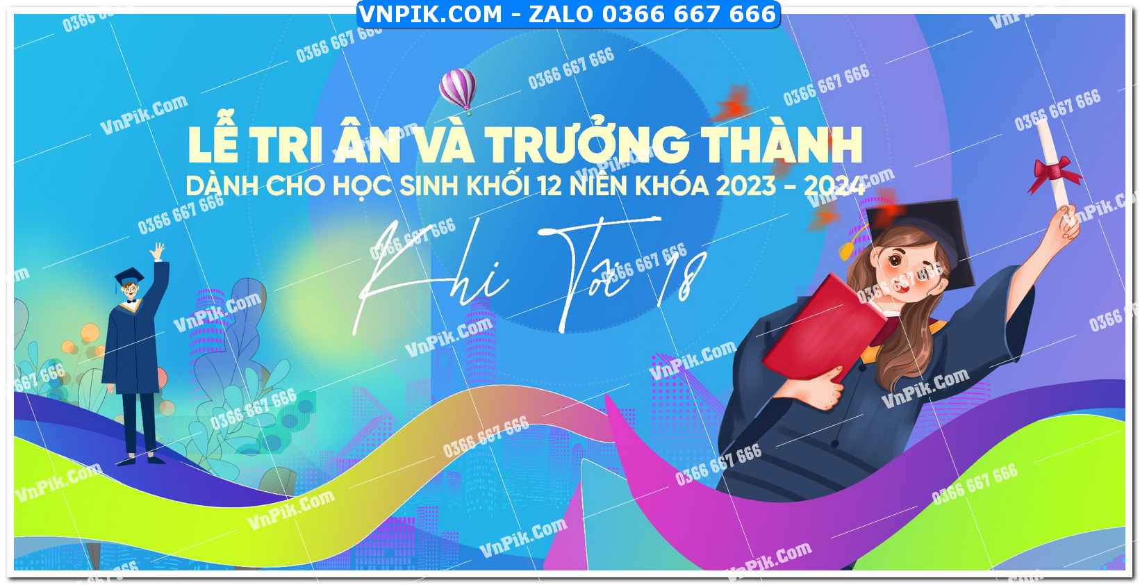 Phông nền tổng kết năm học – tri ân và trưởng thành – lễ tốt nghiệp (2)