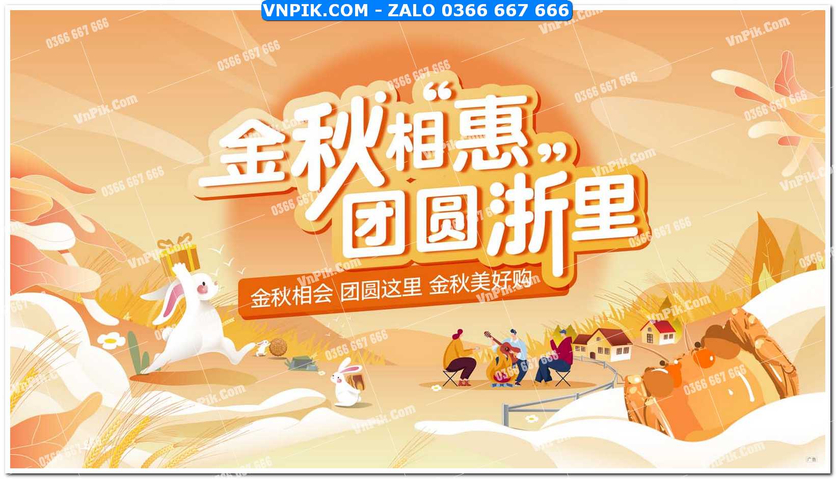 Phông nền trung thu – Vui hội trăng rằm (100)