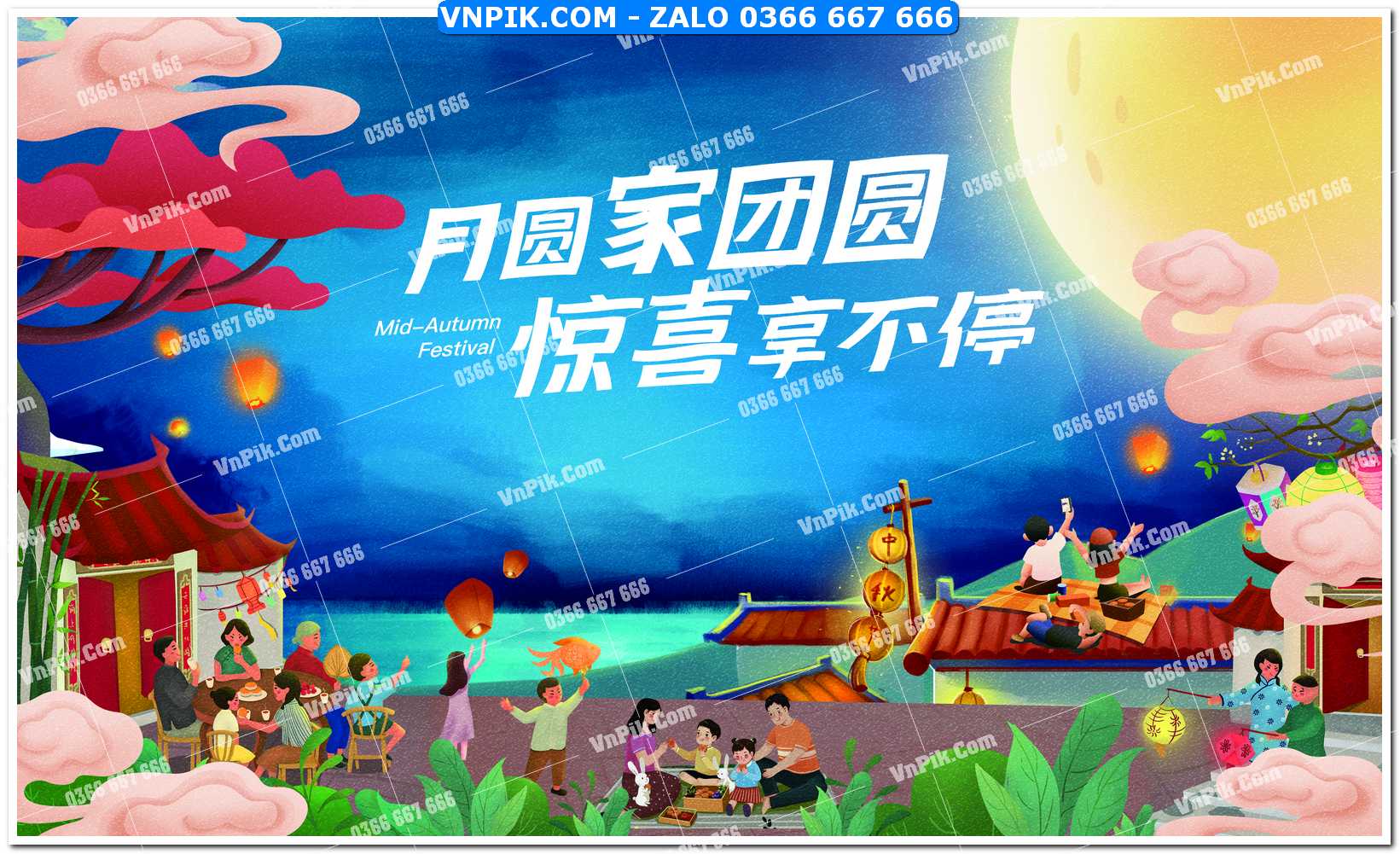 Phông nền trung thu – Vui hội trăng rằm (166)