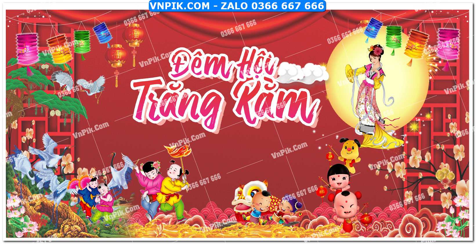 Phông nền trung thu – Vui hội trăng rằm (175)