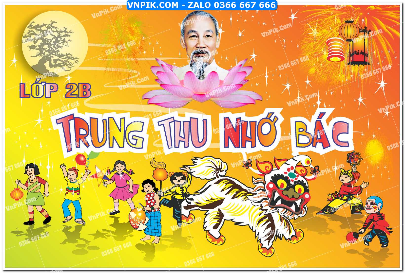Phông nền trung thu – Vui hội trăng rằm (215)