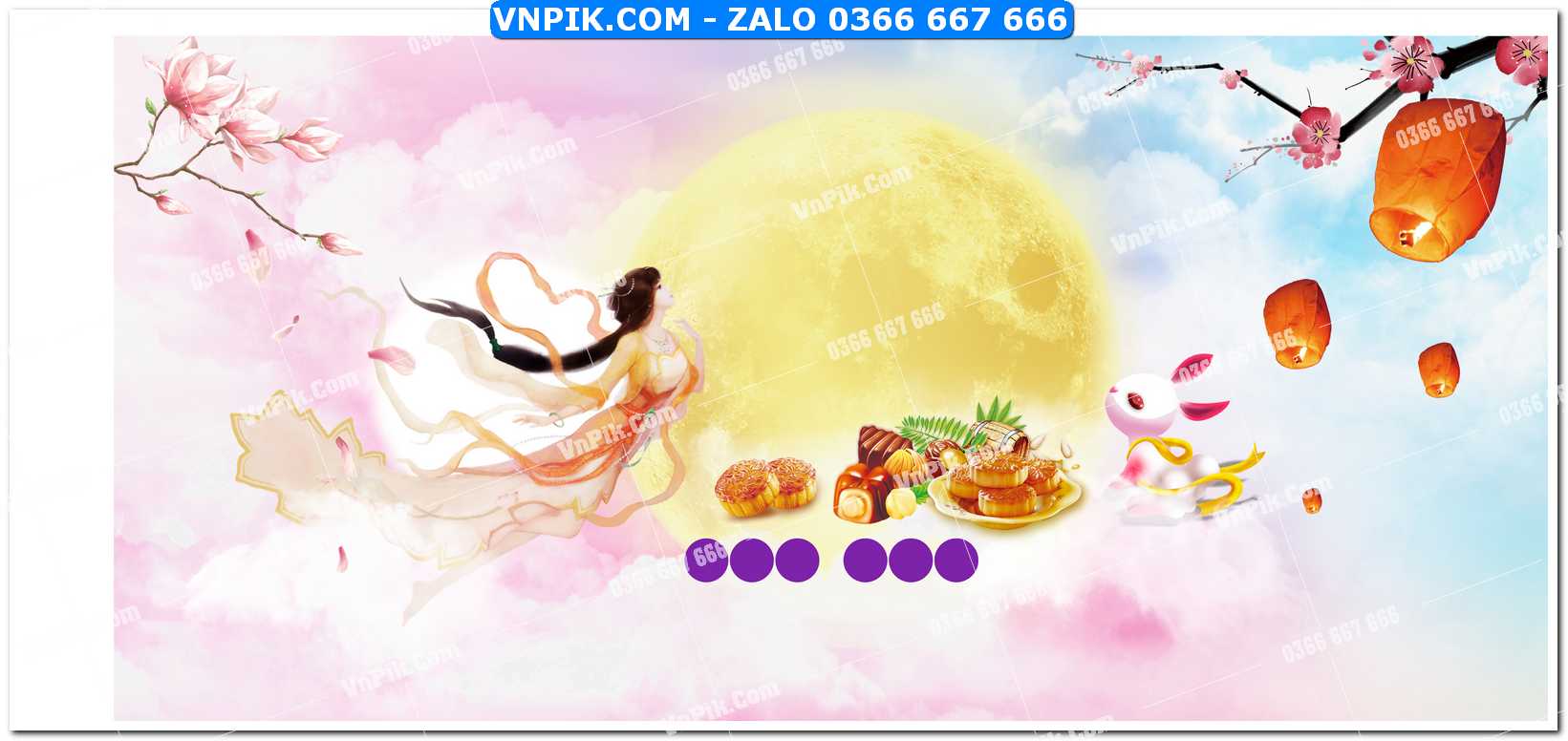 Phông nền trung thu – Vui hội trăng rằm (222)