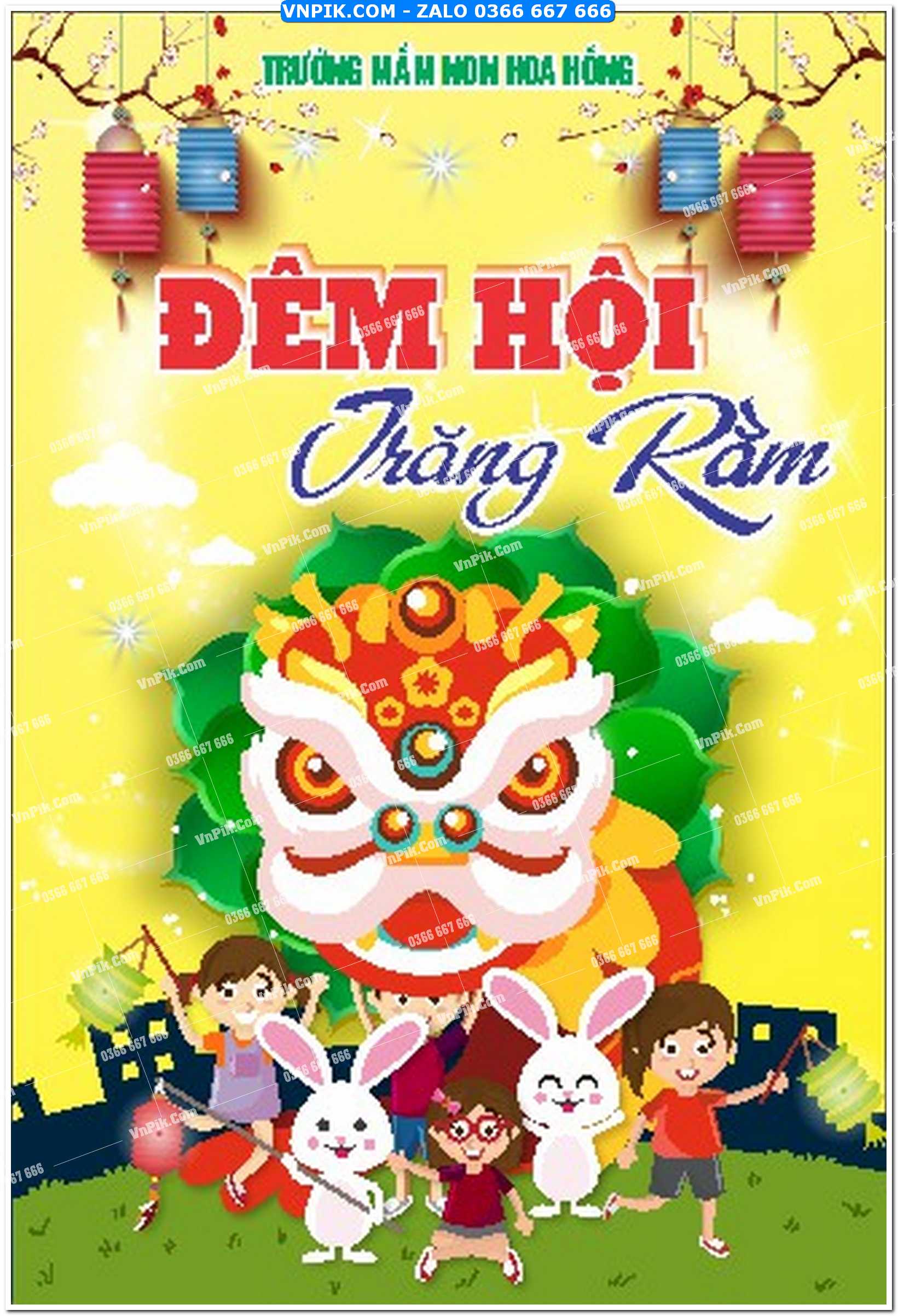 Phông nền trung thu – Vui hội trăng rằm (237)