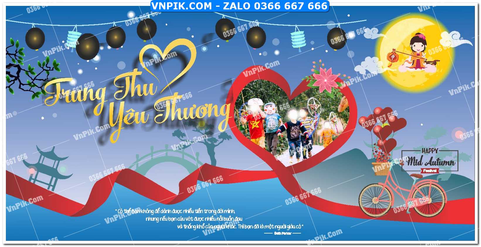 Phông nền trung thu – Vui hội trăng rằm (295)
