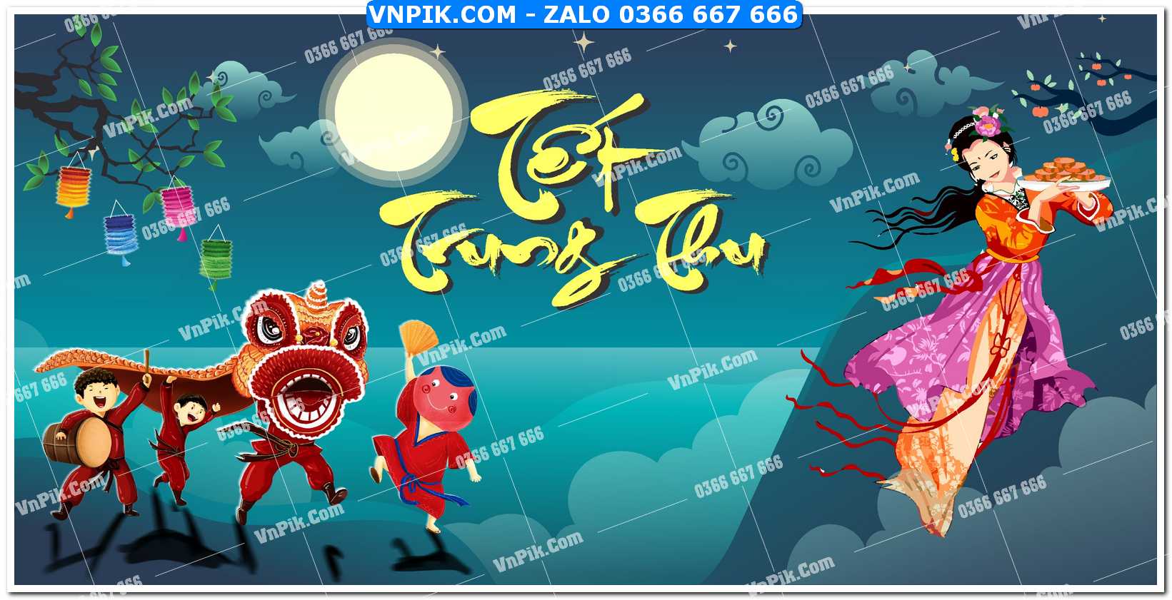 Phông nền trung thu – Vui hội trăng rằm (40)