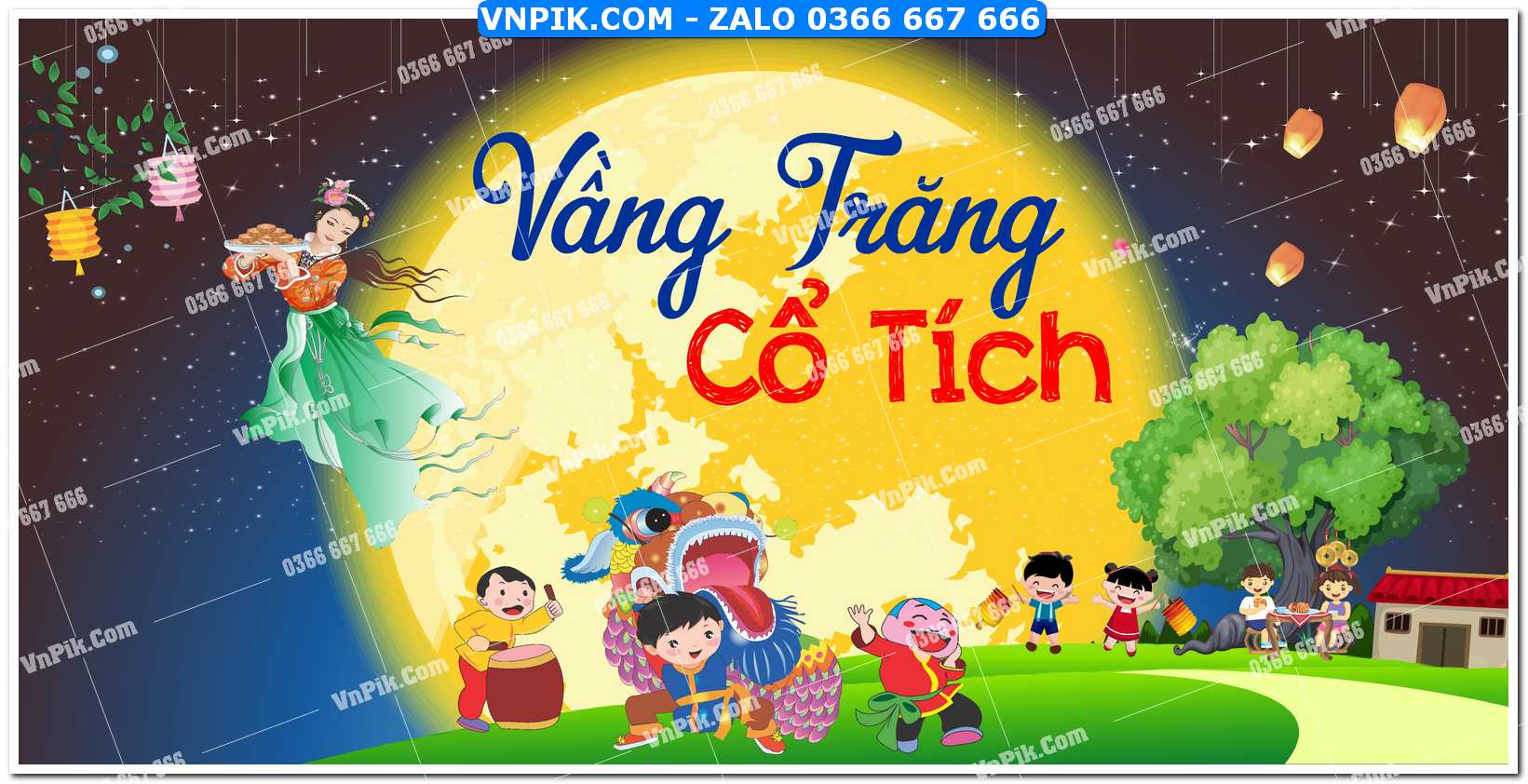 Phông nền trung thu – Vui hội trăng rằm (43)