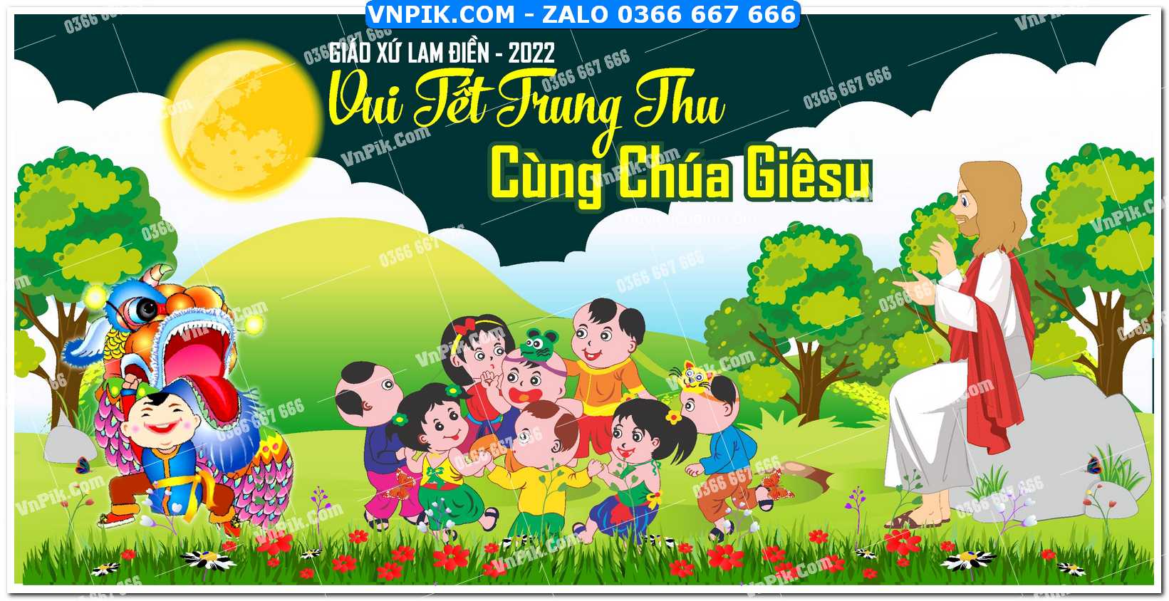 Phông nền trung thu – Vui hội trăng rằm (47)
