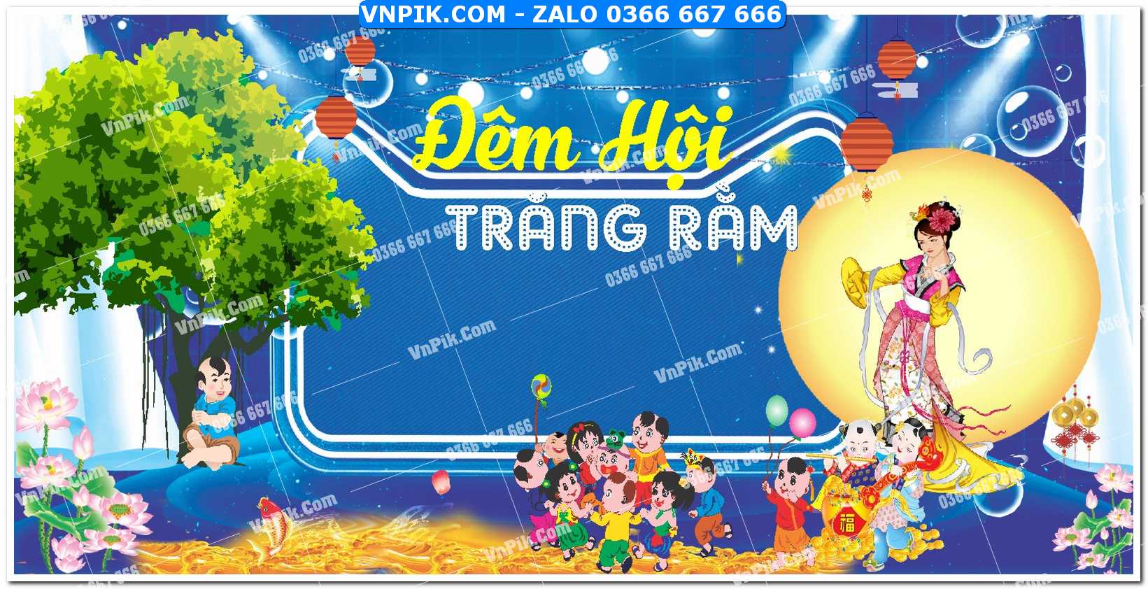 Phông nền trung thu – Vui hội trăng rằm (50)