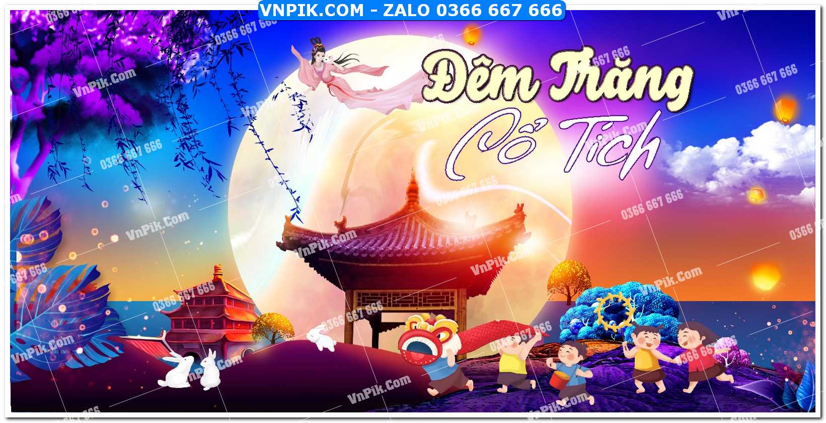 Phông nền trung thu – Vui hội trăng rằm (64)