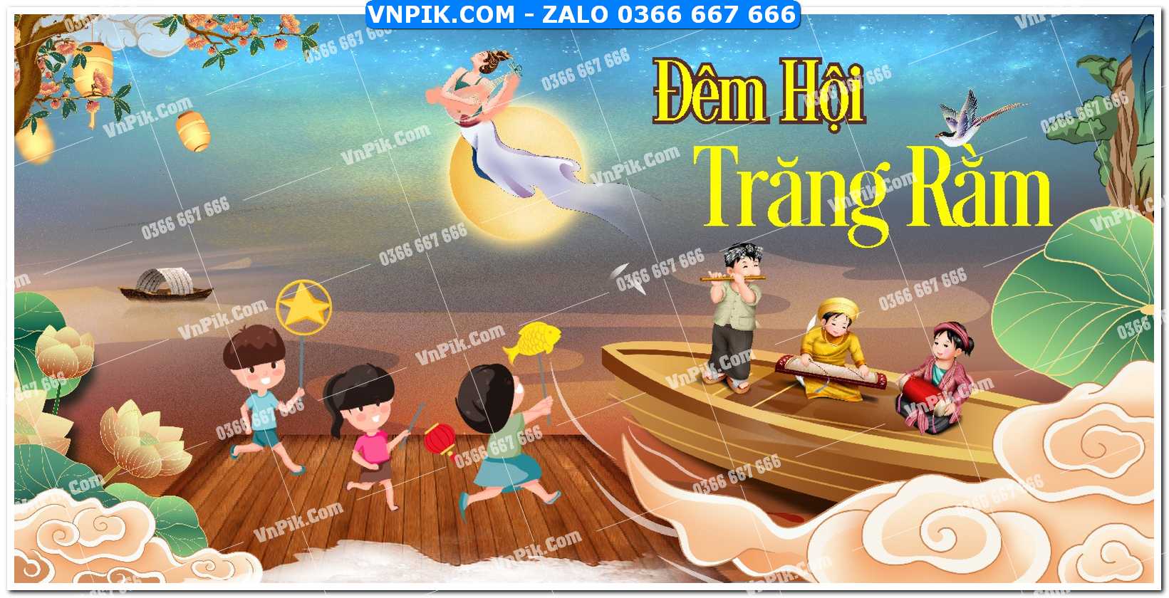 Phông nền trung thu – Vui hội trăng rằm (65)