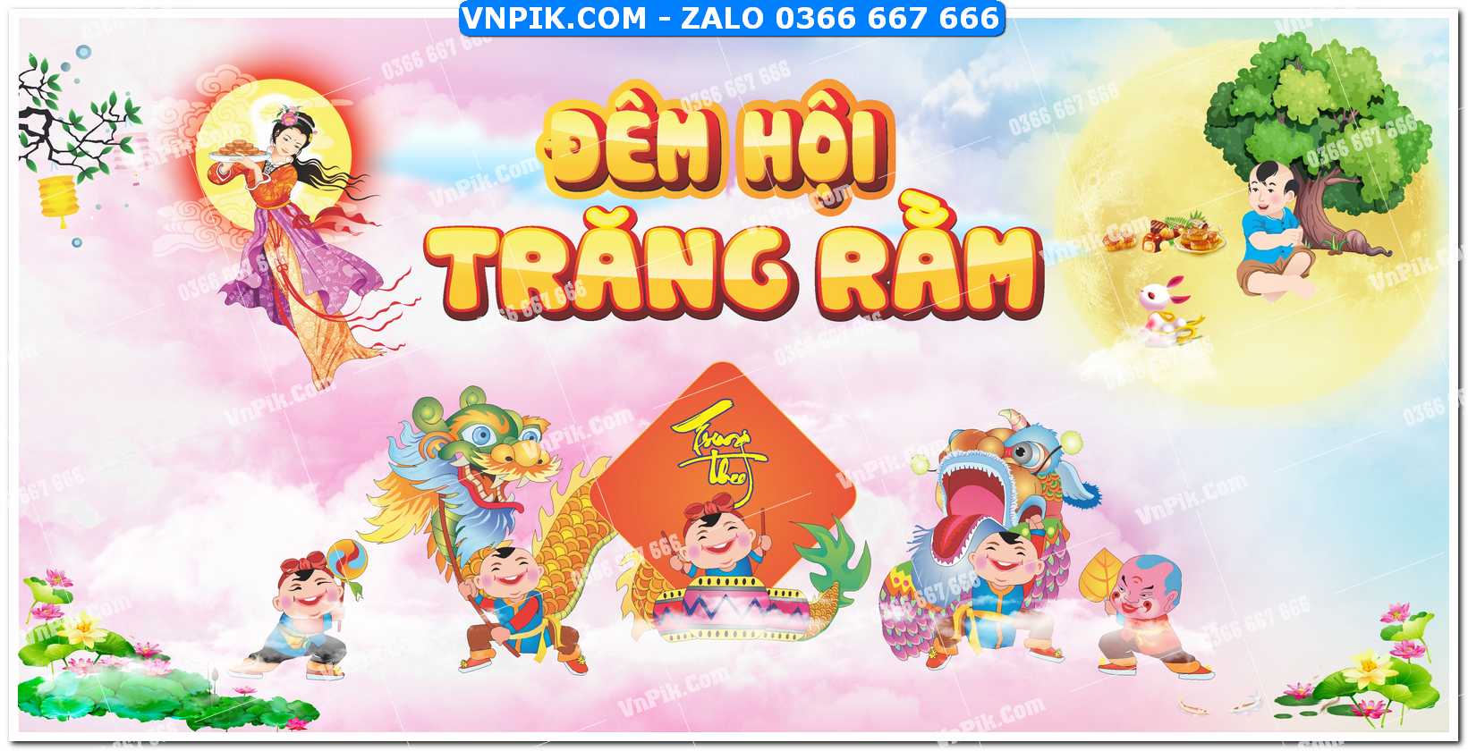 Phông nền trung thu – Vui hội trăng rằm (73)