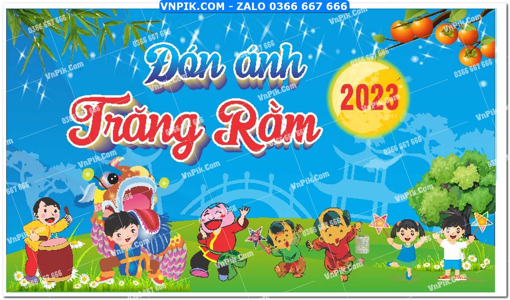 Phông nền trung thu – Vui hội trăng rằm (82)