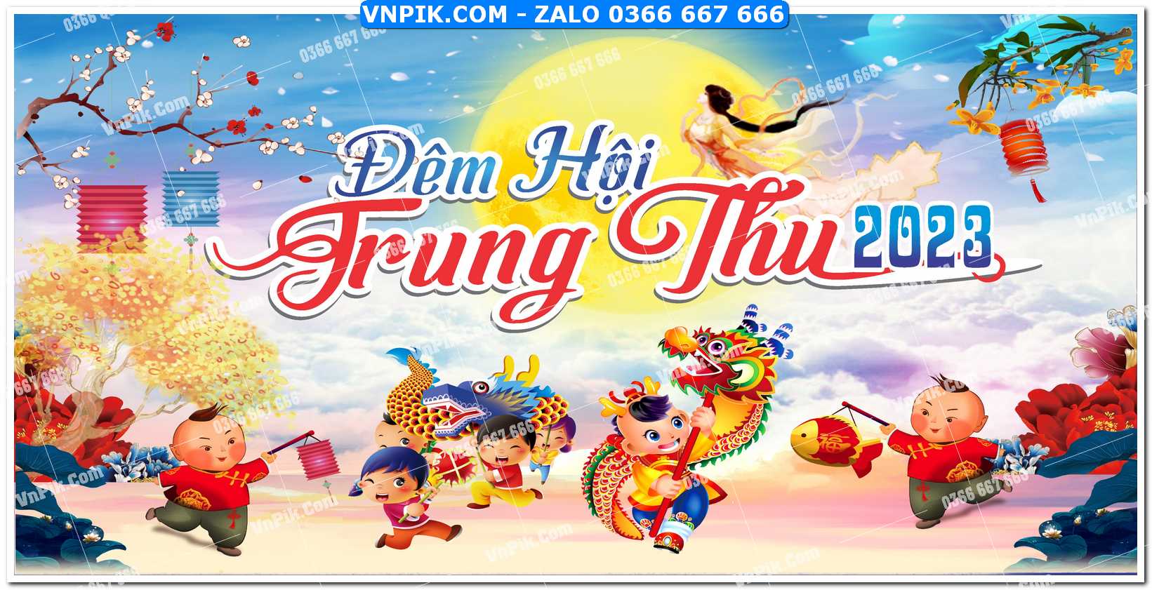 Phông nền trung thu – Vui hội trăng rằm (84)