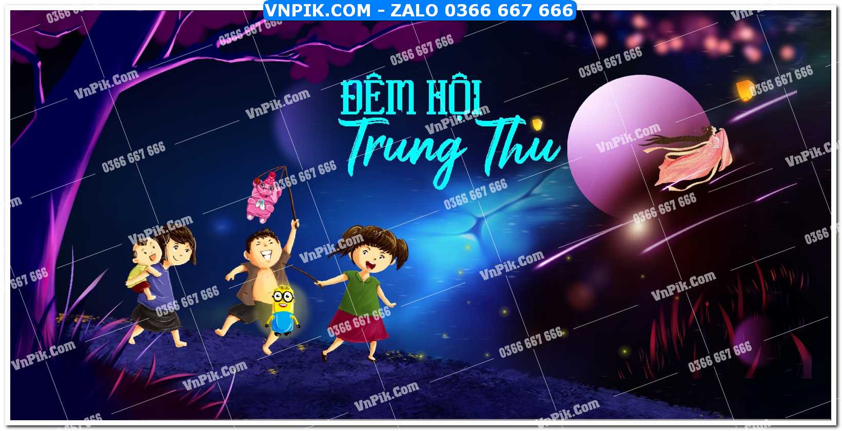 Phông nền trung thu – Vui hội trăng rằm (87)