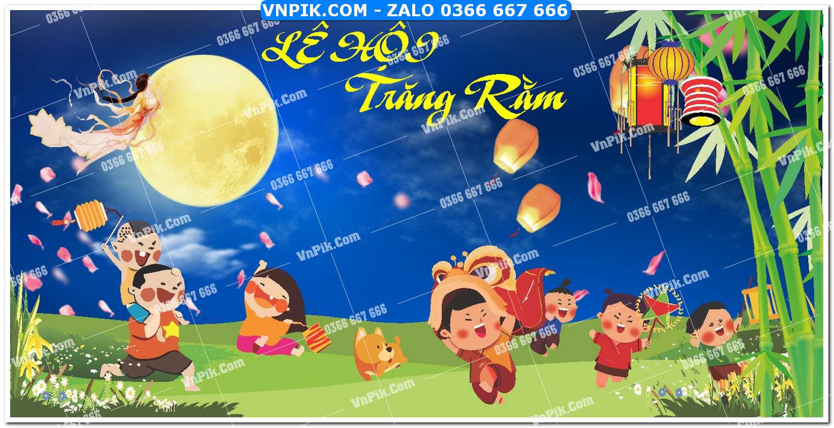 Phông nền trung thu – Vui hội trăng rằm (88)