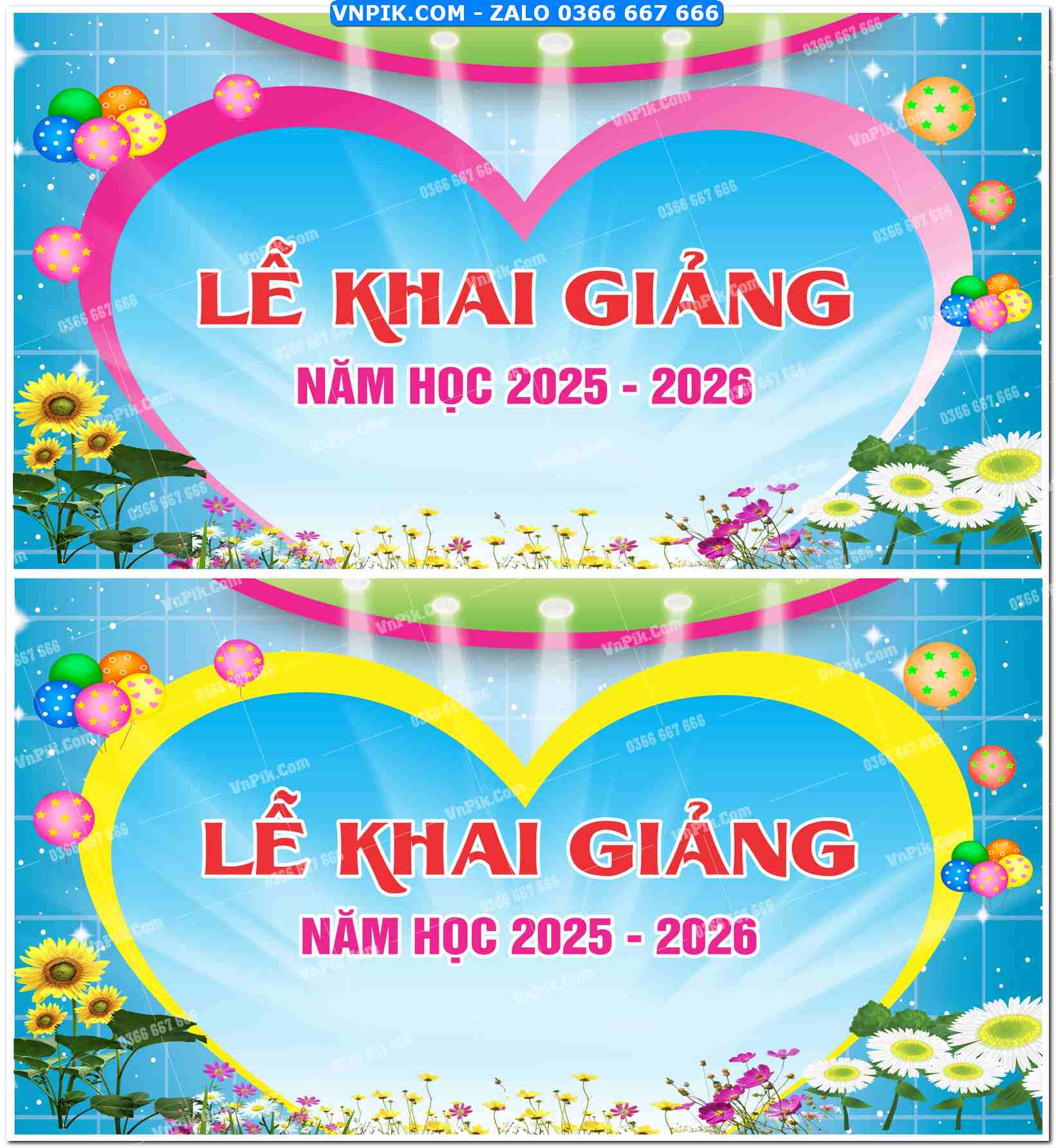 Phông khai giảng năm học mới file CDR x7 mã 131380