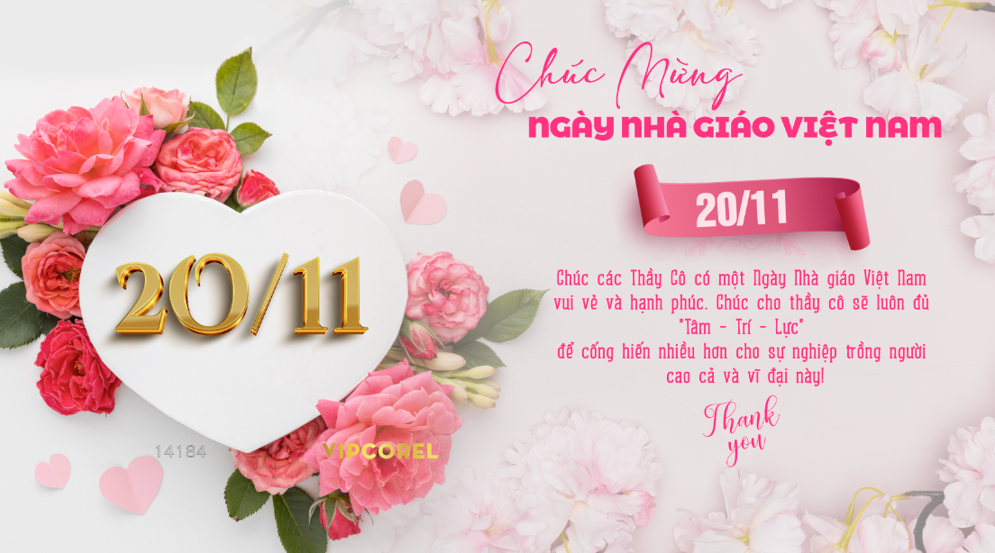 Phông nền ngày nhà giáo Việt Nam 20-11 file PSD #12