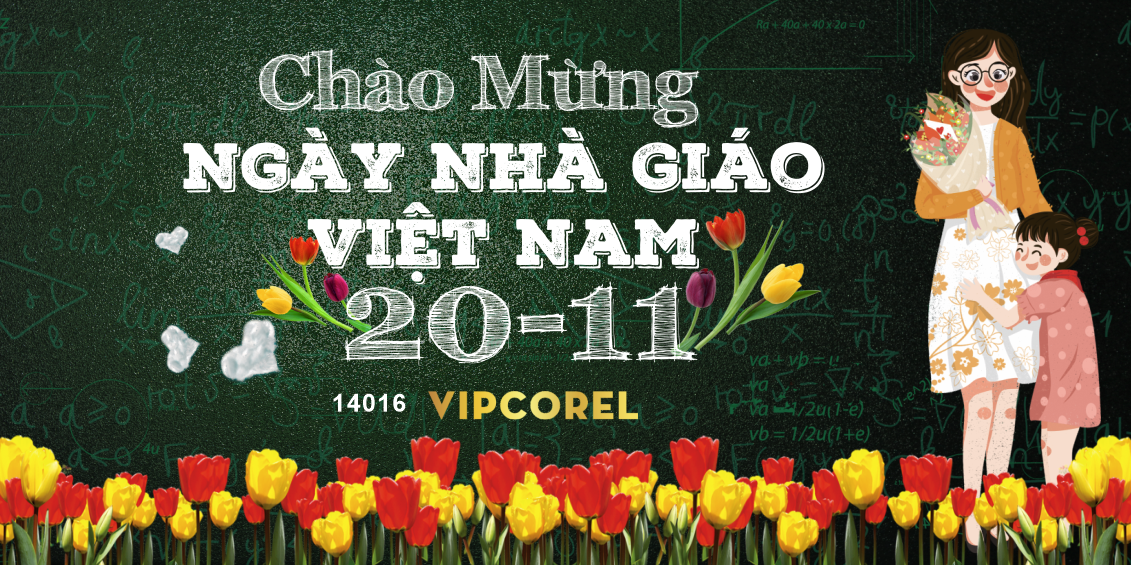 File corel chào mừng ngày nhà giáo Việt Nam 20-11