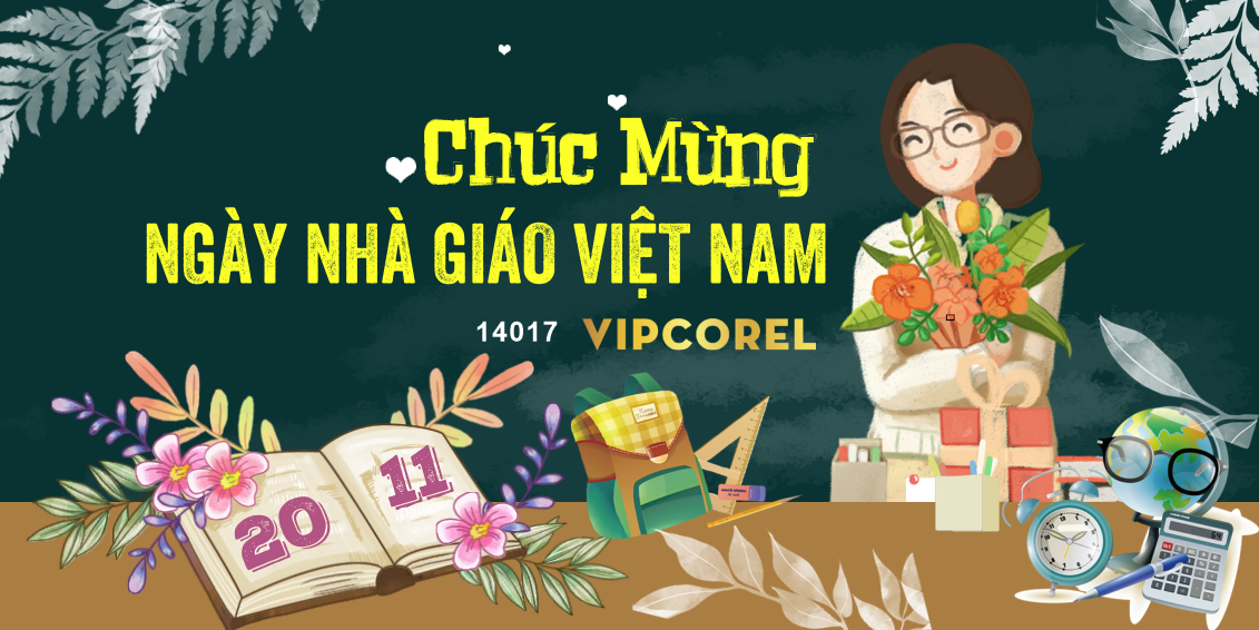Phông chúc mừng ngày nhà giáo Việt Nam 20-11