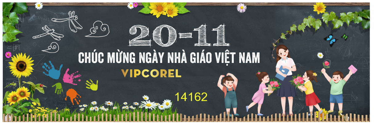 Market mừng ngày nhà giáo Việt Nam 20-11 #6 file corel