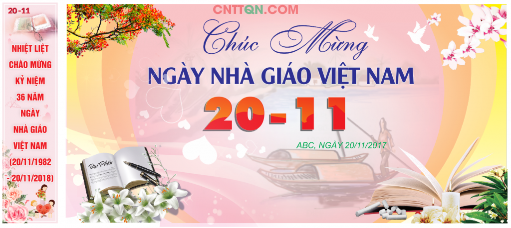 Phông chúc mừng ngày nhà giáo Việt Nam 20/11 #2