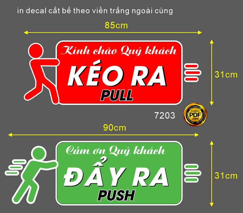 Decal dán cửa kính kéo ra – đẩy ra file corel