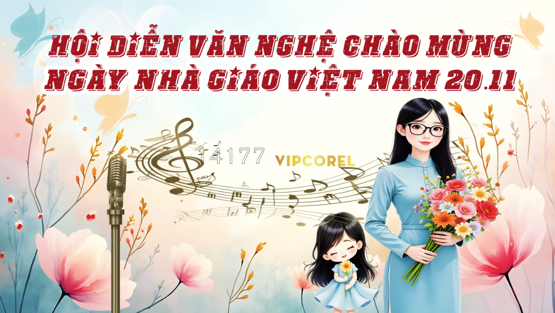 Hội thi văn nghệ chào mừng 20-11 file PSD #5