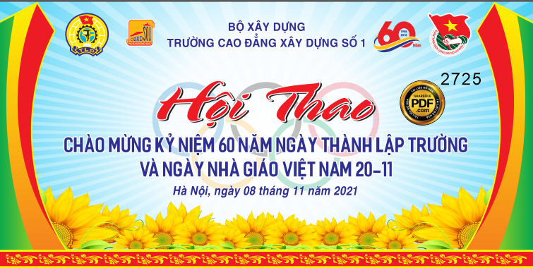 Market hội thao chào mừng kỷ niệm ngày 20-11 file CorelDRAW