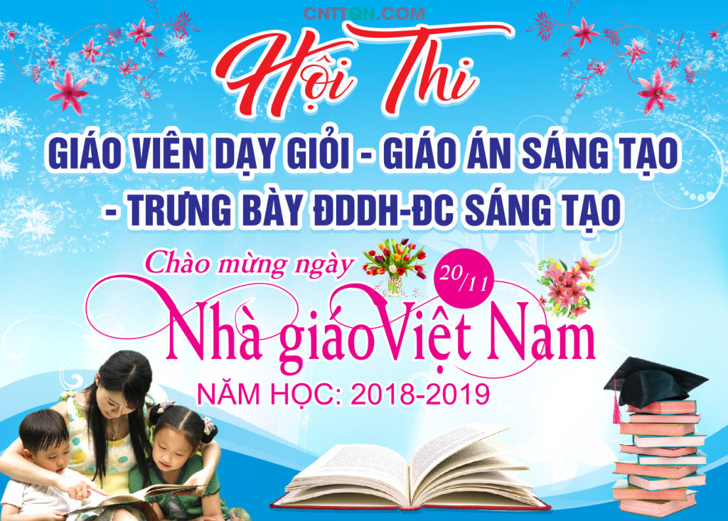 Hội thi giáo viên dạy giỏi chào mừng ngày 20/11 file corel