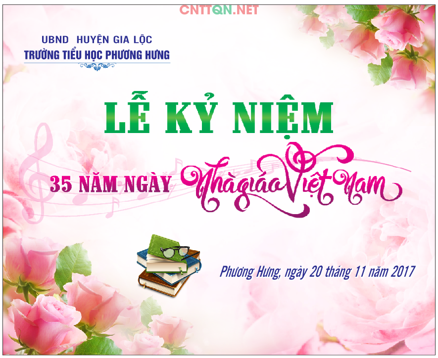 Market Lễ Kỷ Niệm ngày nhà giáo Việt Nam 20-11 Corel